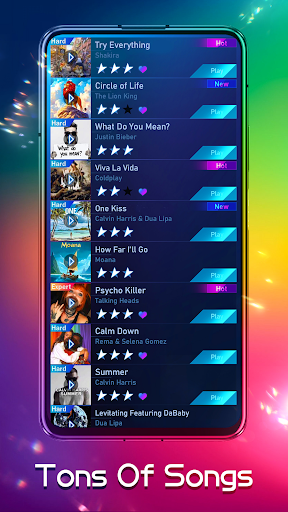Piano Fire: Edm Music & Piano - Music - games