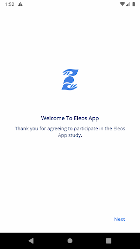 Eleos App Screen 2