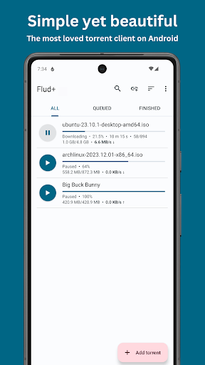 Flud (Ad free) Screenshot 3