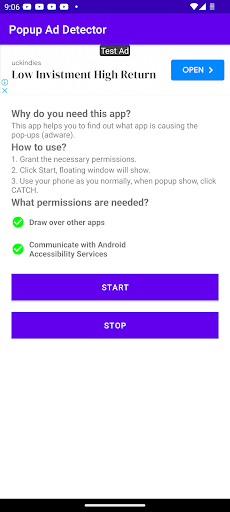 App screenshot