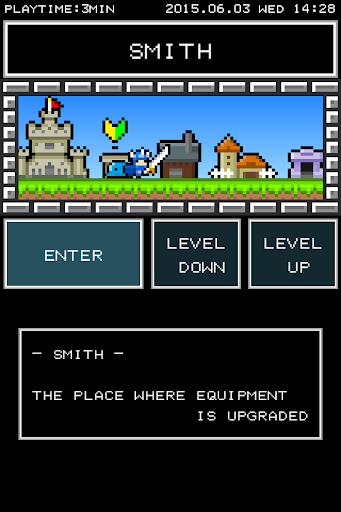 Android application MinuteDungeon screenshort