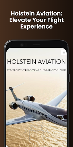 Android application Holstein Aviation screenshort