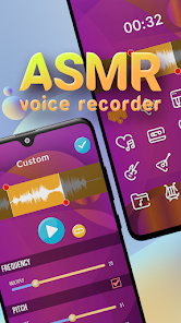 Asmr Voice Recorder 1.0 APK + Mod (Unlimited money) إلى عن على ذكري المظهر