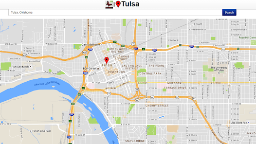 Captura de Pantalla 8 Tulsa Map android