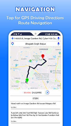 GPS、ツール-地図、ルート、交通、ナビゲーションのおすすめ画像3