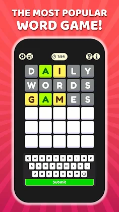 W Challenge - Daily Word Game - Screenshot 1