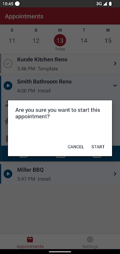 PinPoint Status Screen 3