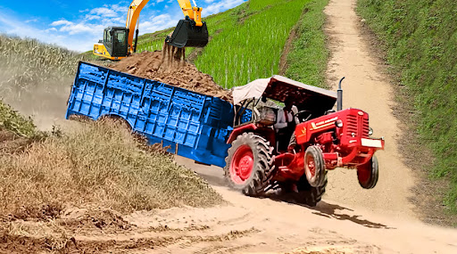 Android application Tractor Trolley Driver Tractor screenshort