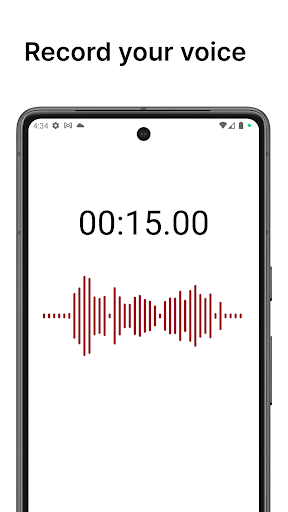 Android application Voisme: Speech-to-Text with AI screenshort