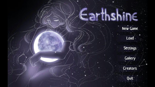 Android application Earthshine Visual Novel screenshort