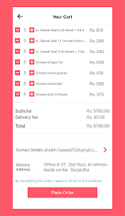Dastak – Meals App 4