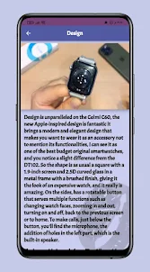 Colmi C60 Smartwatch guide