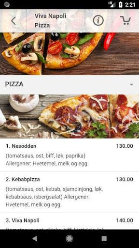 Viva Napoli Pizza Nesodden Screen 3