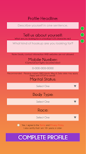 Sex.Meet Dating - Local Adults Only Hookup App 1.6 APK screenshots 4