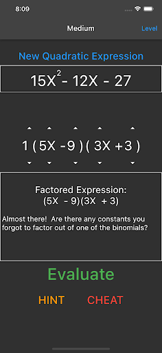 Factoring with Mr. Noor Screen 3
