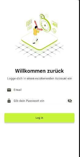 Android application TimeDB screenshort