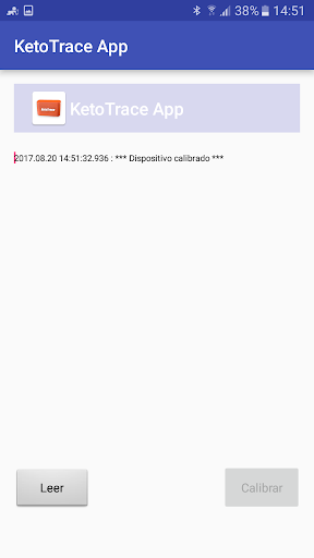 Ketotrace App Screen 2