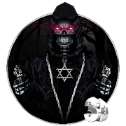 3D Skull & Gun Theme  Icon