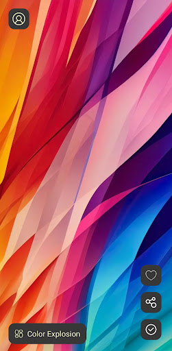Screenshot of Abstract Wallpaper App