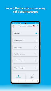 Captura de Pantalla 1 Ultra Flash Alerts on Call SMS android