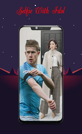 Take pictures with Kevin De Bruyne