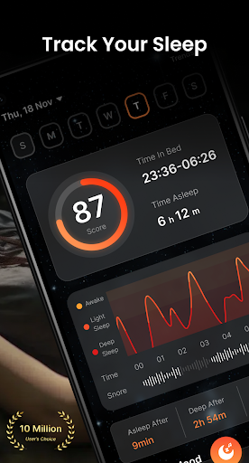 Sleep Tracker - Sleep Sounds Screen 2