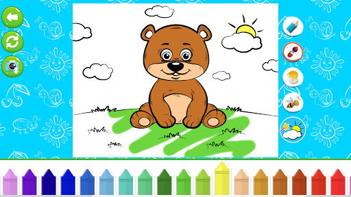 Screenshot of Coloring Pages for Kids