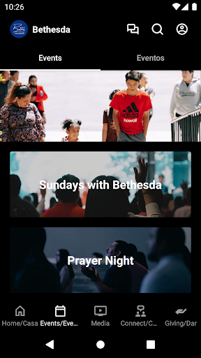 Bethesda Church Sacramento Screen 2