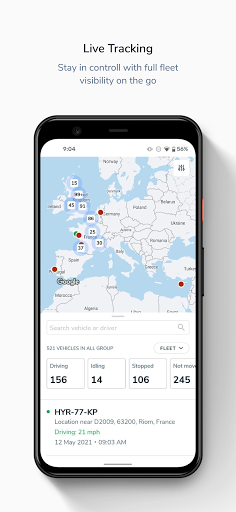 Android application MCF Connect screenshort