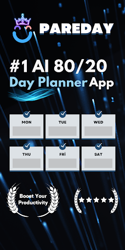 Android application Pareday: AI To Do List Planner screenshort