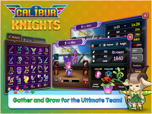 Screenshot of Calibur Knights - Idle RPG