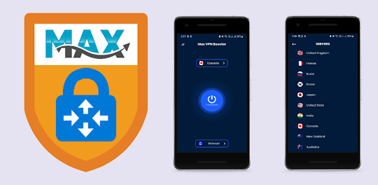Max VPN Booster Secure Proxy