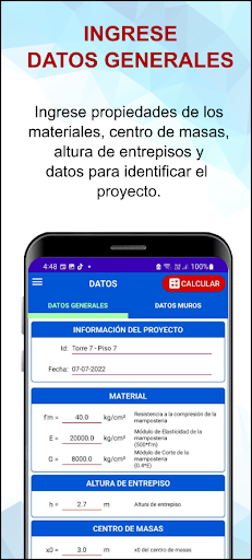 Android application Análisis Sísmico Seudo 3D screenshort