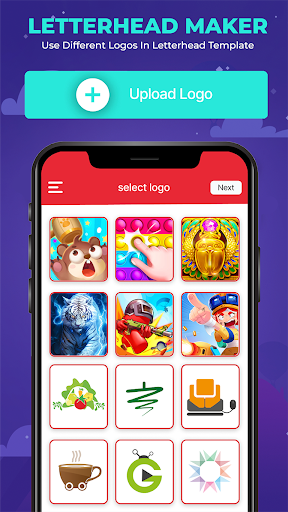 Android application Letterhead: Letterhead Maker screenshort