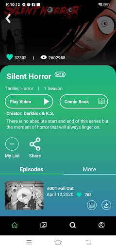 ComicVid screenshot