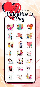 Valentines Day Stickers for WA
