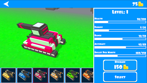 Tank World Match 3D Game Screen 2