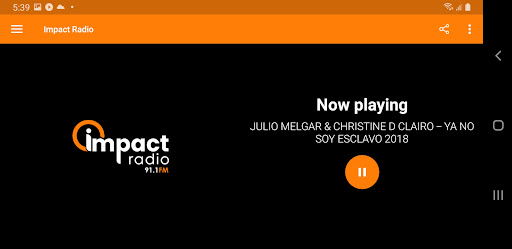Impact Radio CR | Costa Rica Screen 3