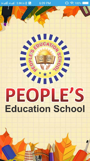 Android application People's Education School screenshort