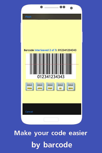 Barcode Scanner Screen 3