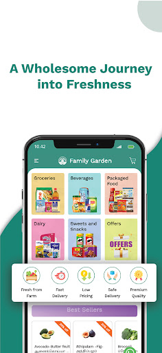 Android application Family Garden screenshort