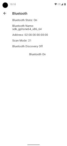 Screenshot of Device Info