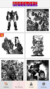 Autobots - Pixel Art