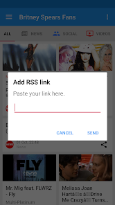 Captura de Pantalla 3 Britney Spears Fan Club : News android