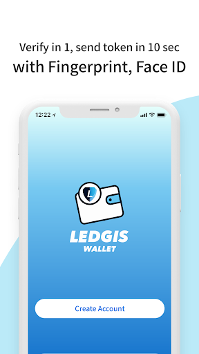 Ledgis Wallet screen 0