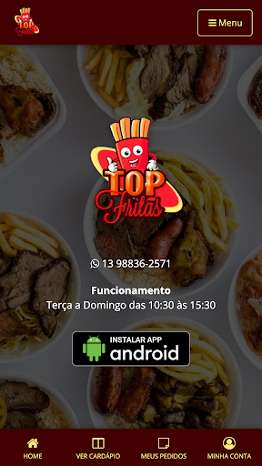 Android application Top Fritas screenshort