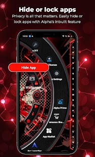 Alpha Launcher Prime Темы Скриншот