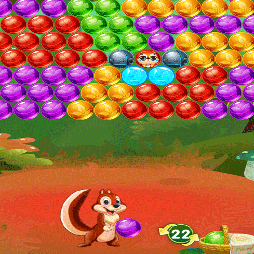 Real Squirrel Bubble 3D logo