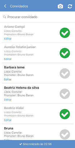 Android application Vipme Checkin screenshort