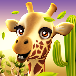 「Zoo Life: アニマルパークゲーム」のアイコン画像